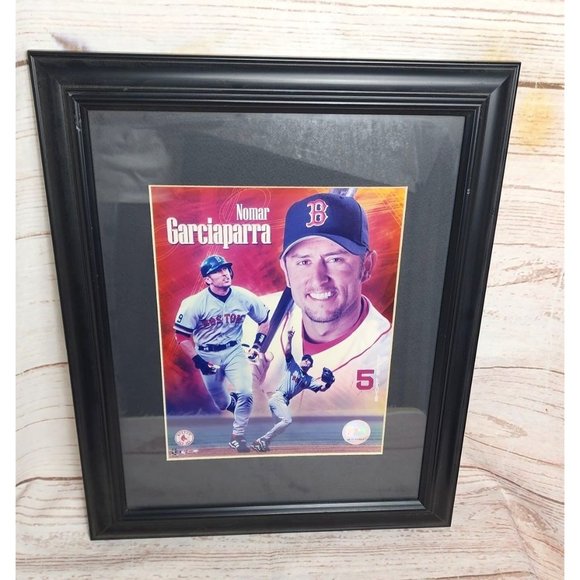 Boston Red Sox Nomar Garciaparra Framed Picture - Sports Baseball Memorabilia - Picture 4 of 10